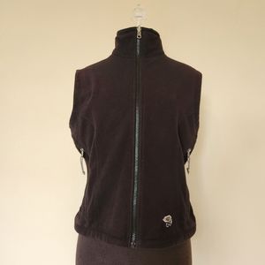 Mountain HardWear Black Polartec Fleece Sleeveless Full Zip Sweater Vest 6